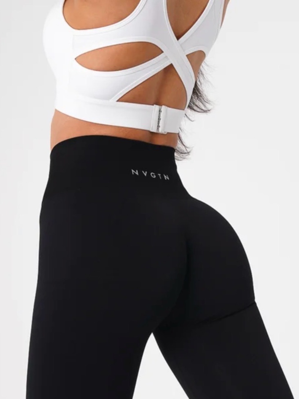 NVGTN Black Solid Seamless Leggings
New